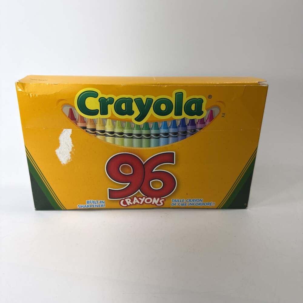 Vintage Binney & Smith 2004 Crayola Crayon Box Of 96 #7